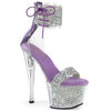 SKY-327RSI - Plateau High Heel Sandalette - Lila/Silber mit Strass | Pleaser_168969.jpg