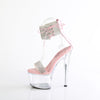 PASSION-727RS - Plateau High Heel Sandalette - Rosa/Klar/Transparent Glitzer | Pleaser_163236.jpg