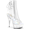 DELIGHT-1018C - Plateau High Heel Stiefelette Peeptoe mit offener Verse - Klar/Transparent | Pleaser_162856.jpg