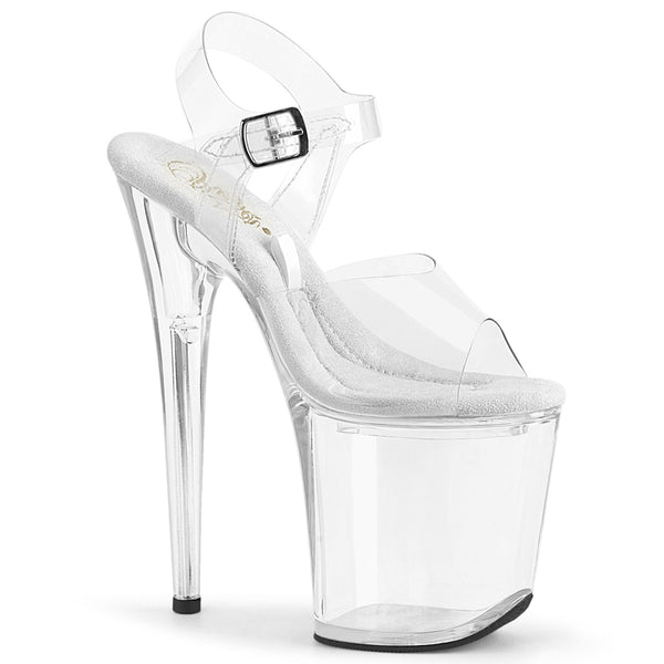 TREASURE-808FLA - Plateau High Heel Sandalette - Klar/Transparent | Pleaser_162980.jpg