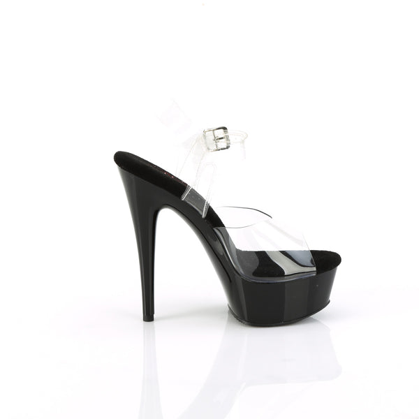 EXCITE-608 - Plateau High Heel Sandalette - Schwarz/Klar/Transparent | Pleaser_163464.jpg