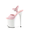 FLAMINGO-809 High Heels Sandalette - Rosa/Weiß | Pleaser_100629.jpg