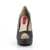 Plateau Pumps CHLOE-01 - Schwarz SALE