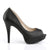 Plateau Pumps CHLOE-01 - Schwarz SALE