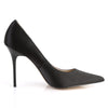 Stiletto Pumps CLASSIQUE-20 - Satin Schwarz SALE