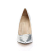 Stiletto Pumps CLASSIQUE-20 - PU Silber Metallic SALE