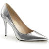 Stiletto Pumps CLASSIQUE-20 - PU Silber Metallic SALE