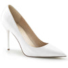 Stiletto Pumps CLASSIQUE-20 - Lack Weiß SALE