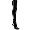 Overknee Stiefel COURTLY-3012 - Lack Schwarz SALE