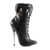 Fetisch Stiefeletten DAGGER-1023 - PU SALE