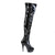 Plateau Overknee Stiefel DELIGHT-3011 - Lack SALE