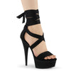 Plateau High Heels DELIGHT-671 - Schwarz SALE