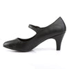 Mary Jane Pumps DIVINE-440 - PU Schwarz SALE