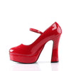 DOLLY-50 Plateau High Heel Pumps rot | DemoniaCult SALE