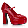 DOLLY-50 Plateau High Heel Pumps rot | DemoniaCult SALE