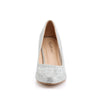 Kitten Heels DORIS-06 - Silber | Fabulicious SALE