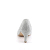 Kitten Heels DORIS-06 - Silber | Fabulicious SALE