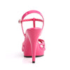 Sandalette FLAIR-420 - Lack Hot Pink | Fabulicious SALE