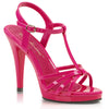 Sandalette FLAIR-420 - Lack Hot Pink | Fabulicious SALE