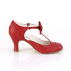 Kitten Heels FLAPPER-11 - Rot SALE