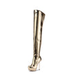 Overknee Plateau Stiefel BRISA Gold| Giaro SALE