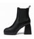 Plateau Stiefeletten CLOAK Schwarz Matt | Giaro SALE