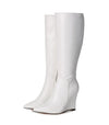 Stiefel ELLA Blockabsatz Weiss | Giaro SALE