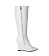 Stiefel ELLA Blockabsatz Weiss | Giaro SALE