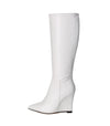 Stiefel ELLA Blockabsatz Weiss | Giaro SALE