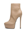 Stiefeletten Siddy Nude Matt | Giaro SALE