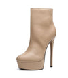 Stiefeletten Siddy Nude Matt | Giaro SALE