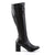 Retro Stiefel GOGO-300 - PU Schwarz SALE