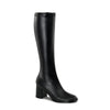 Retro Stiefel GOGO-300 - PU Schwarz SALE