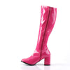 Retro Stiefel GOGO-300 - Lack Hot Pink SALE