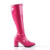 Retro Stiefel GOGO-300 - Lack Hot Pink SALE