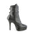 Plateau Stiefeletten INDULGE-1026 - PU Schwarz SALE