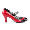 Pleaser Pumps Pleaser Pink Label JENNA-06 rot SALE