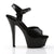 Plateau High Heels KISS-209 - Leder Schwarz SALE