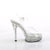 MAJESTY-508SDT Plateau Sandalette - Transparent | Fabulicious SALE