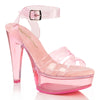 MARTINI-505 Plateau Sandalette Pink | Pleaser SALE