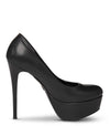 Michael Soul ARIA - Plateau Pumps schwarz matt