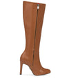 Michael Soul DONNA - Klassische Stiletto Stiefel in braun matt