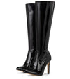 Michael Soul DONNA - Klassische Stiletto Stiefel in schwarz lack