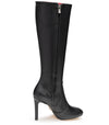 Michael Soul DONNA - Klassische Stiletto Stiefel in schwarz matt