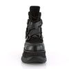 Plateaustiefel NEPTUNE-126 Schwarz matt | DemoniaCult SALE