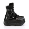 Plateaustiefel NEPTUNE-126 Schwarz matt | DemoniaCult SALE