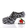 Herren Plateauschuhe PIMP-02 - Zebra SALE