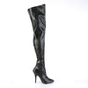 Overknee Stiefel SEDUCE-3000 - PU Schwarz SALE