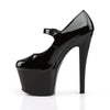 Plateau Pumps SKY-387 - Lack Schwarz SALE