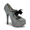 Strass High Heels TEEZE-04R - bunt schillernd SALE